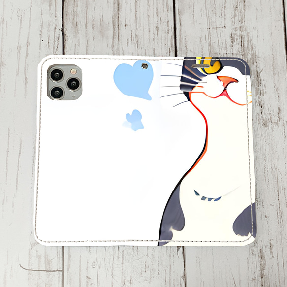 iphoneケース2-4-31 iphone 手帳 ねこ・猫・ネコ 箱2 かわいい アイフォン iface