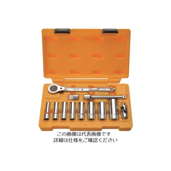 トップ工業 TOP サーフェイスディープソケットレンチセット DWS-308RS 1セット 138-2294（直送品）