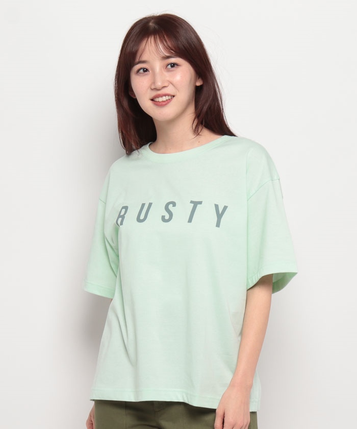 ラスティ（レディース）/【RUSTY】LADYSハンソデ Tシャツ