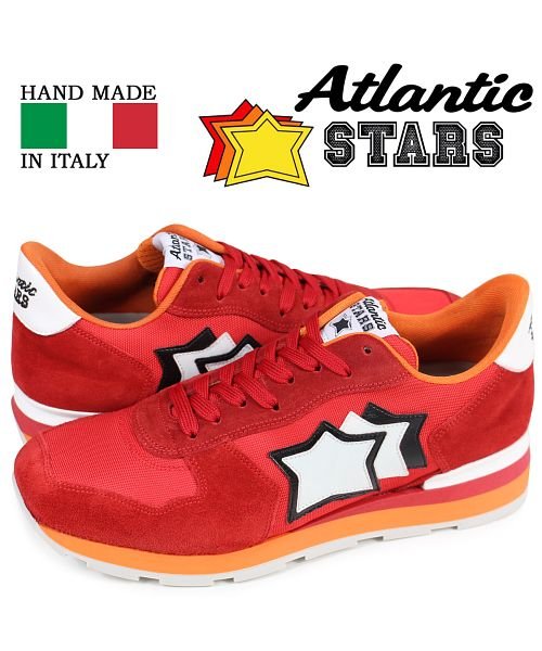 アトランティックスターズ Atlantic STARS アンタレス スニーカー メンズ ANTARES FR－85B レッド