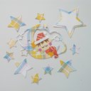 お月さまとねんね☆イエロー系☆アルバム☆クラフト☆7