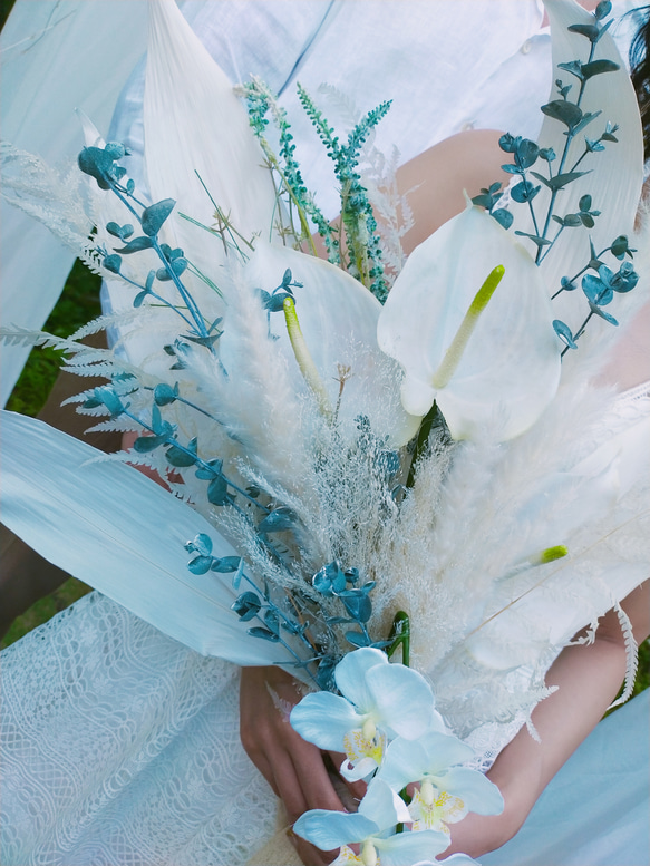 white×green Bouquet.