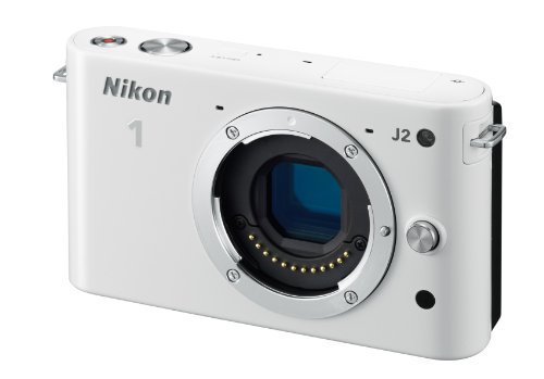 Nikon ミラーレス一眼 Nikon 1 J2 ボディー ホワイト N1J2WH【中古品】