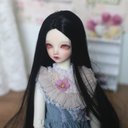 BJD 1/3 1/4  1/6人形 ドール用ウィッグ カツラ 耐熱 ハンドメイドzxww-338