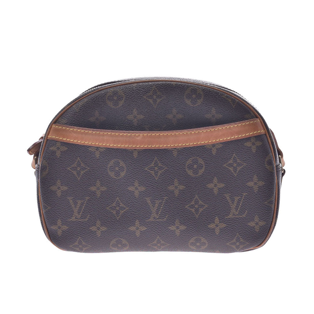 LOUIS VUITTON ルイヴィトン モノグラム ブロワ ブラウン M51221 レディース モノグラムキャンバス ショルダーバッグ Bランク 中古 