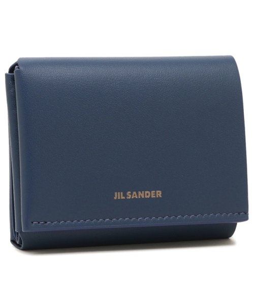 ジルサンダー 三つ折り財布 オリガミ ミニ財布 ネイビー ユニセックス JIL SANDER J25UI0005 P5995 425