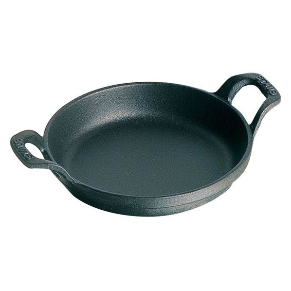 STAUB ストウブ ラウンドスタッカブルディッシュ 12cm ブラック FC053LB-0742900