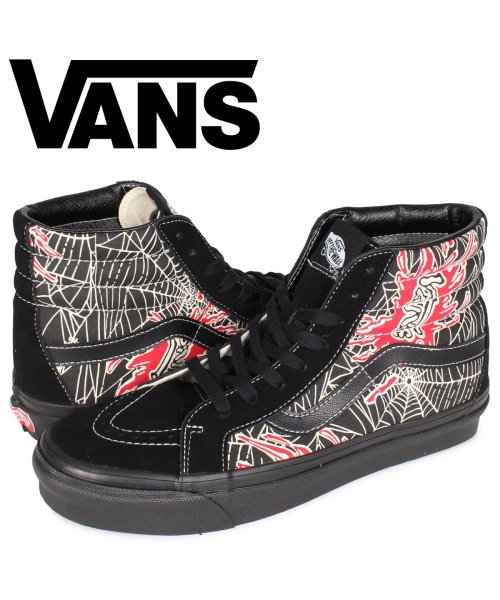 VANS ヴァンズ SK8－HI 38 DX ANAHEIM FACTORY PACK スニーカー メンズ スケートハイ バンズ スケハイ ブラック 黒 VN0