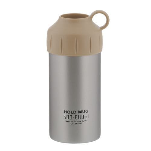 【在庫限り】ベストコ HOLD MUG ステンレスペットボトルホルダー500～600ML用 ステンレス NQ0003