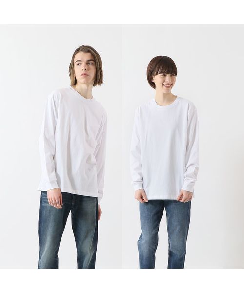 チャンピオン/L/S T－SHIRT