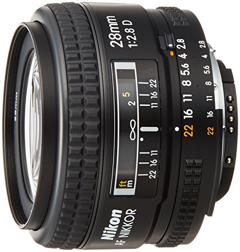 Nikon 単焦点レンズ Ai AF Nikkor 28mm f/2.8D フルサイズ対応【中古品】