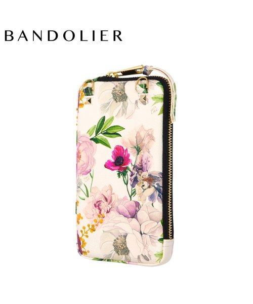 BANDOLIER バンドリヤー ポーチ スマホ 携帯 エキスパンデッド フローラルアイボリー ポーチ メンズ レディース EXPANDED FLORAL IV