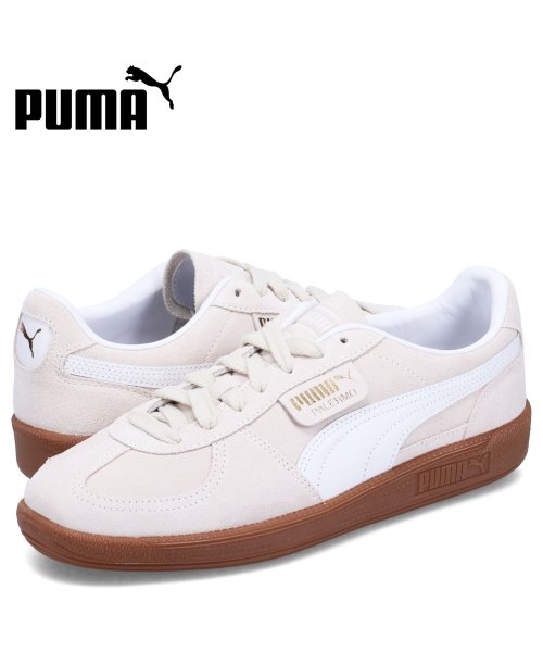 PUMA プーマ スニーカー パレルモ メンズ PALERMO ベージュ 396463－11