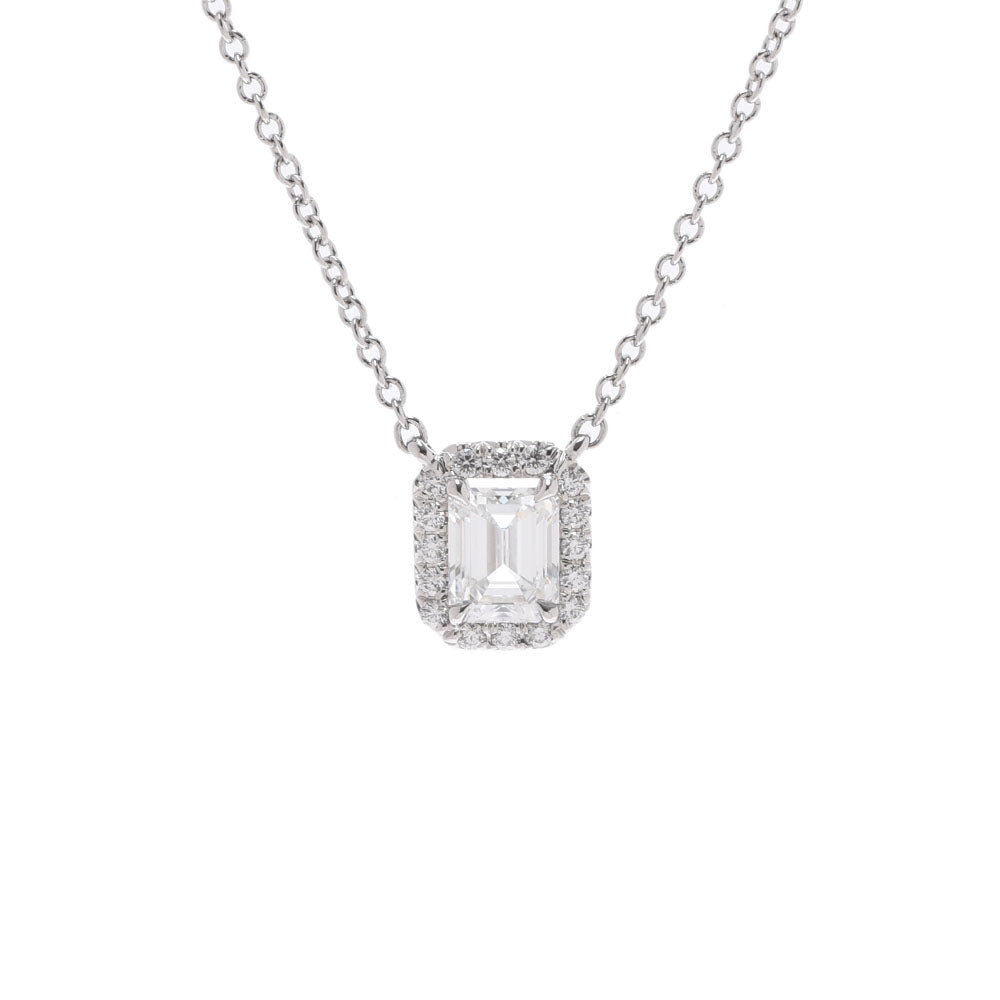 【サマーセレクション 30万以上】TIFFANY&Co.【ティファニー】 ソレスト ダイヤ0.53ct E-VVS1-N ネックレス Pt950プラチナ レディース