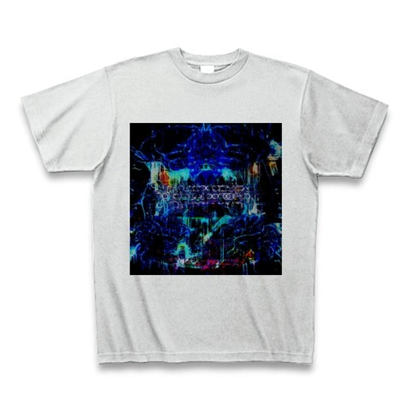 有効的異常症候群脳神経陸◆アート◆文字◆ロゴ◆ヘビーウェイト◆半袖◆Tシャツ◆アッシュ◆各サイズ選択可