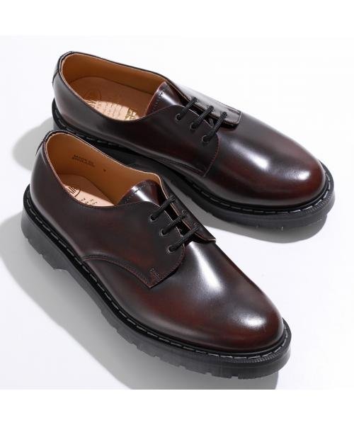 SOLOVAIR レザーシューズ 3 Eye Gibson Shoe S3－995－BUR－G