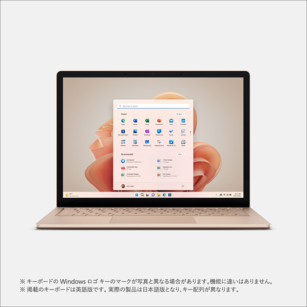 マイクロソフト Surface Laptop 5 13.5インチ(i5/8GB/512GB) サンドストーン R1S-00072