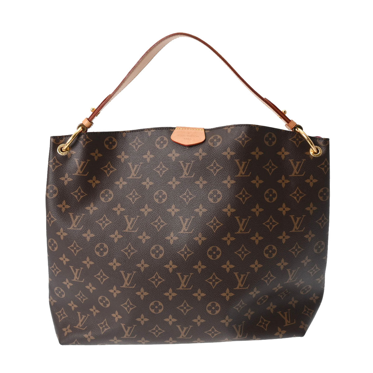 LOUIS VUITTON ルイヴィトン モノグラム グレースフル MM セミショルダー ピヴォワンヌ M43703 レディース モノグラムキャンバス ショルダーバッグ Bランク 中古 