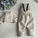 2478 ブライスさんのオーバーオール linen×classical Blythe アウトフィット 洋服