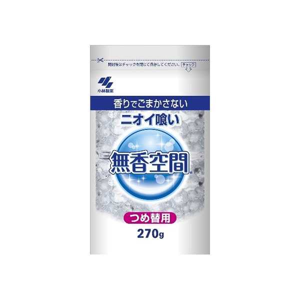 小林製薬 無香空間 つめ替 270g F729231