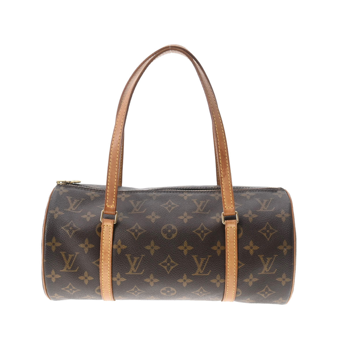 LOUIS VUITTON ルイヴィトン モノグラム パピヨン 30 ブラウン M51385 レディース モノグラムキャンバス ハンドバッグ Bランク 中古 