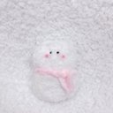 雪だるまもにゅさんぬいぐるみ