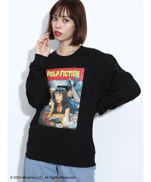 ■PULP FICTION ポスターptスウェット