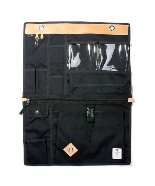 AS2OV / アッソブ WALL POCKET－L － CORDURA BLACK