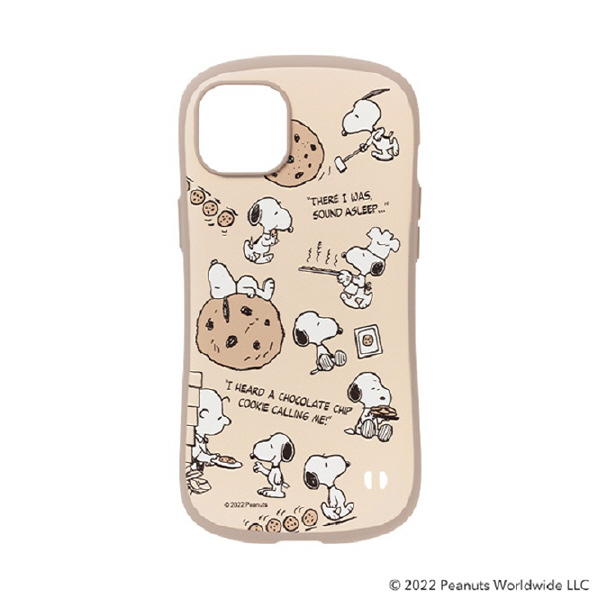 Hamee iPhone 14 Plus用ハイブリッドケース iFace First Class Cafe PEANUTS/ピーナッツ チョコチップクッキー 41-947494