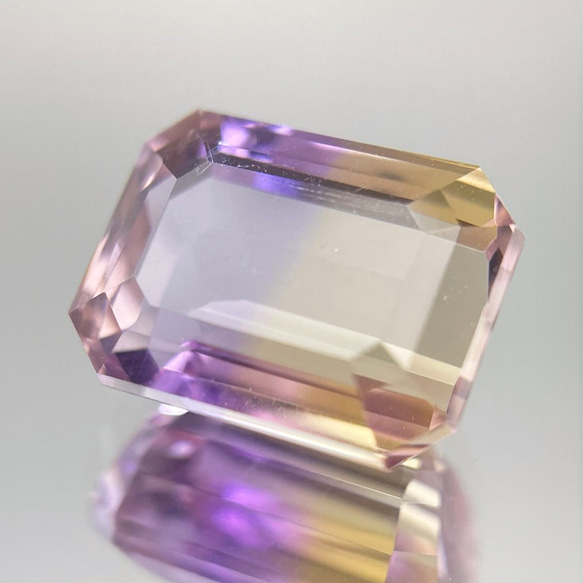 ◆ ソ付 アメトリン 5.000ct ルース オクタゴン