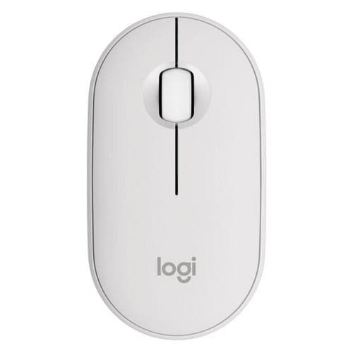 【推奨品】ロジクール M350SOW PEBBLE MOUSE 2 3ボタン 光学式 Bluetooth接続 オフホワイト