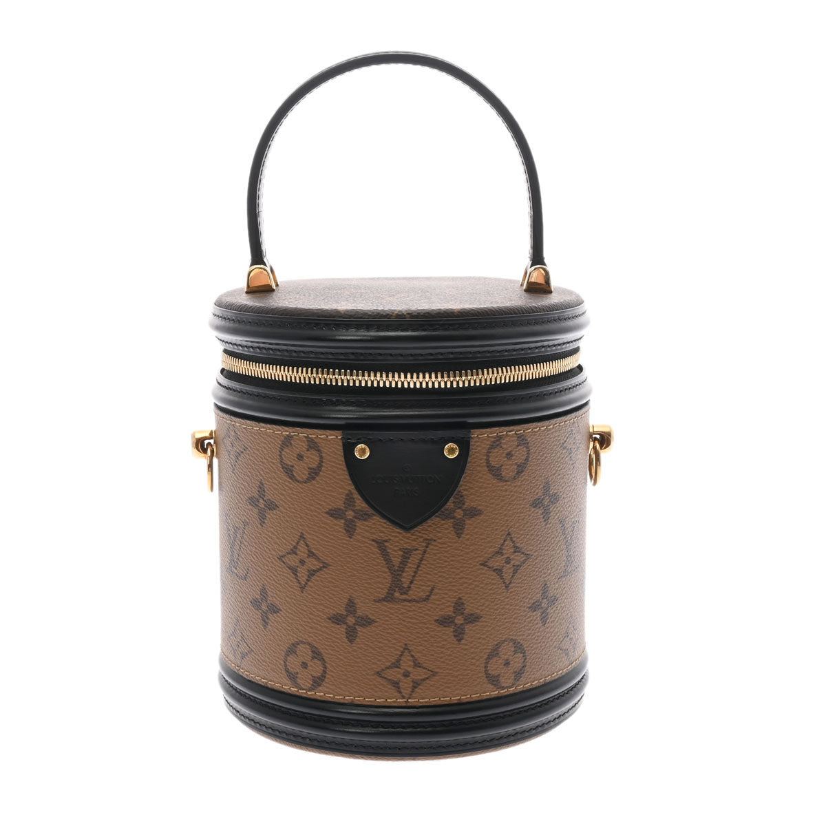 LOUIS VUITTON ルイヴィトン モノグラムリバース カンヌ ブラウン M43986 レディース モノグラムリバースキャンバス 2WAYバッグ Aランク 中古 