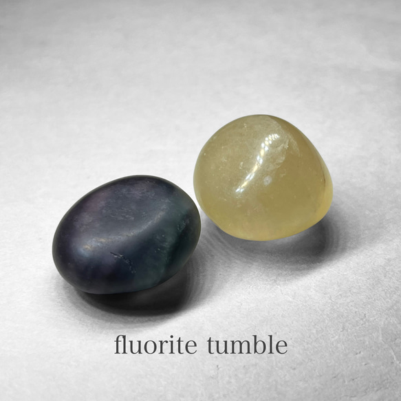 fluorite tumble / フローライトタンブル B