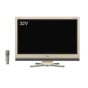 シャープ 32V型 ハイビジョン 液晶テレビ ベージュ AQUOS LC-32D30-C【中古品】