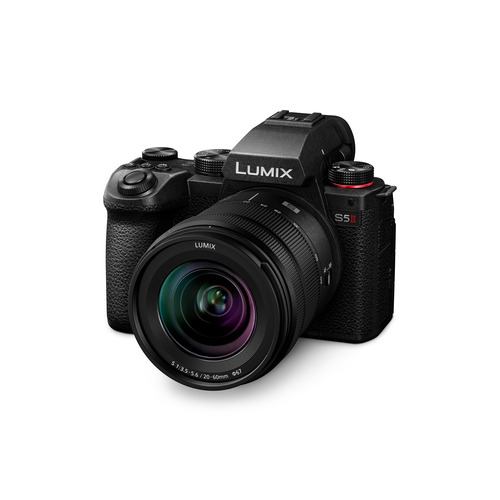 【推奨品】Panasonic DC-S5M2K LUMIX S5II ミラーレス一眼カメラ 標準ズームレンズキット ブラック DCS5M2K