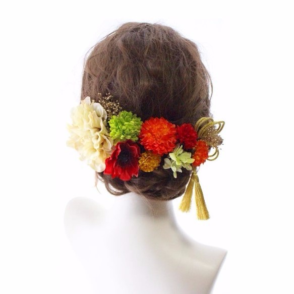 head dress*dahlia