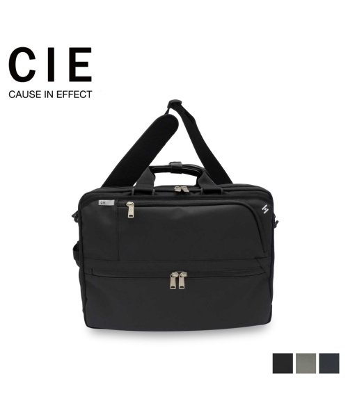 CIE シー バッグ ビジネスバッグ ブリーフケース バリアス メンズ レディース 防水 軽量 VARIOUS BUSINESS BAG 01 ブラック グレー