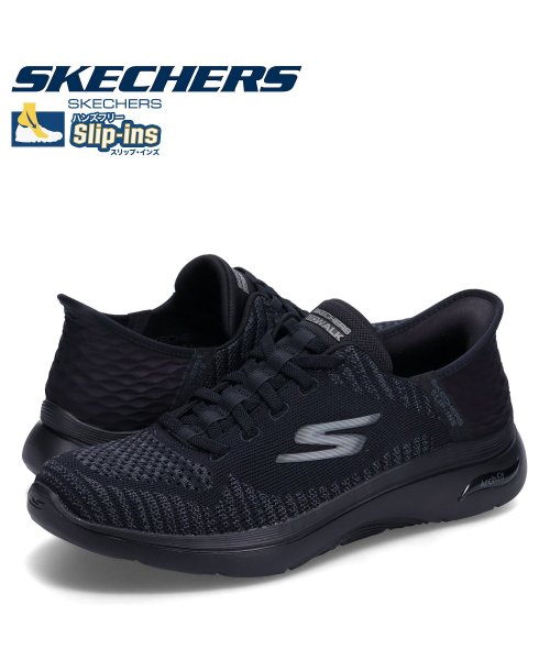 スケッチャーズ SKECHERS スリップインズ ハンズフリー ゴーウォーク アーチフィット 2.0 スニーカー メンズ HANDS FREE SLIP GO