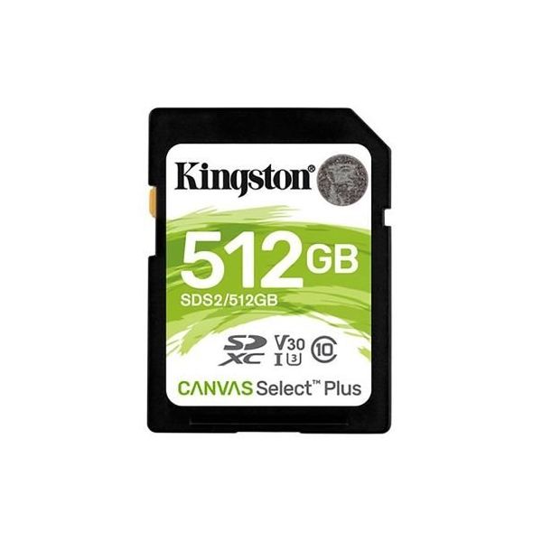 Kingston Technology SDカードSD，容量:512 GBSDS2/512GB SDS2/512GB 1個（直送品）