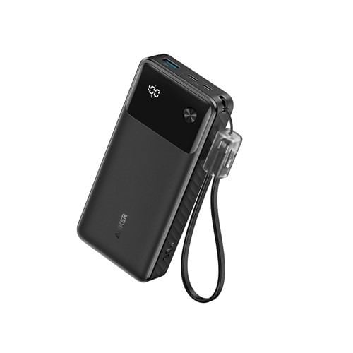 アンカー A1384N11 モバイルバッテリー Power Bank （20000mAh、30W）ブラック