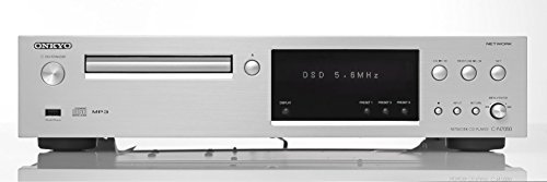 ONKYO ネットワークCDプレーヤー ハイレゾ音源対応 シルバー C-N7050(S)【中古品】