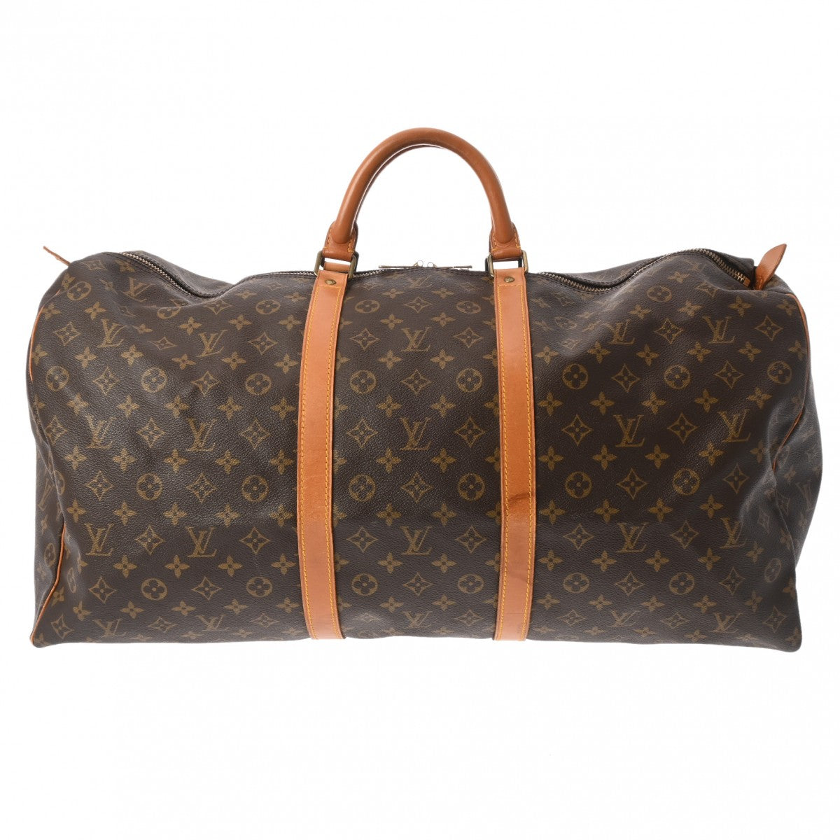 LOUIS VUITTON ルイヴィトン モノグラム キーポル 50 ブラウン M41426 ユニセックス モノグラムキャンバス ボストンバッグ Bランク 中古 