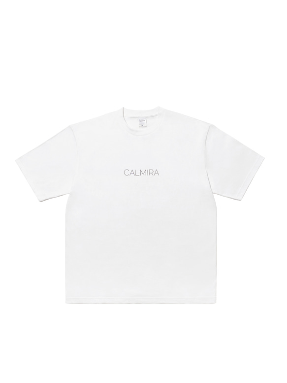 ＣＡＬＭＩＲＡ【青髪】Tシャツ スウェット  ロンT  ビッグシルエット オーバーサイズ  ホワイト 白