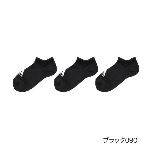 ADIDAS(アディダス) ソックス 無地 ワンポイント スニーカー丈 つま先かかと補強 破れにくい 福助 公式