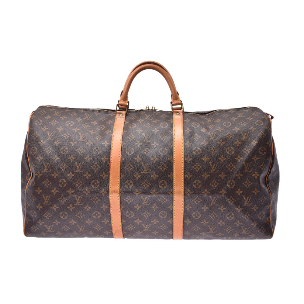 LOUIS VUITTON ルイヴィトン モノグラム キーポル60 ブラウン M41422 ユニセックス モノグラムキャンバス ボストンバッグ Bランク 中古 