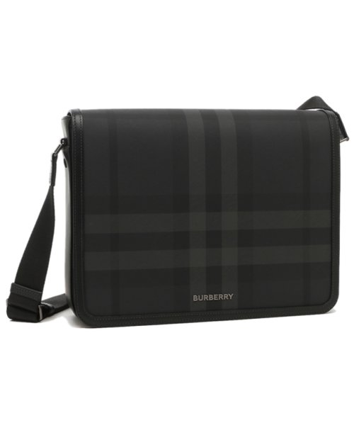 バーバリー ショルダーバッグ ミディアム アルフレッドバッグ クロスボディバッグ グレー メンズ BURBERRY 8072339 A8800