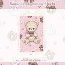 Cherish365【Donut Teddy & Bunny Mochi】封印 封緘 シール / ステッカー CHO217B