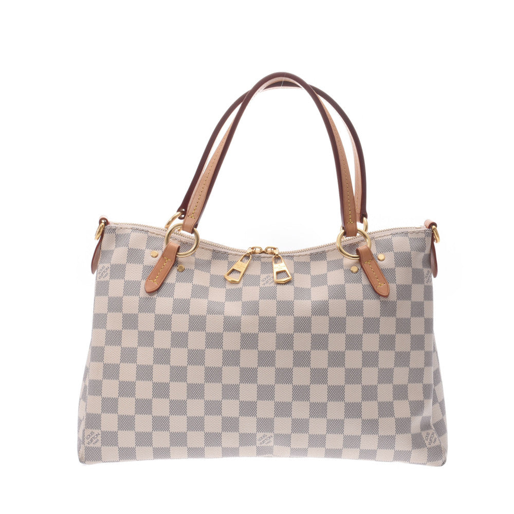 LOUIS VUITTON ルイヴィトン ダミエ アズール リミントン 白 N40022 レディース ダミエアズールキャンバス トートバッグ ABランク 中古 