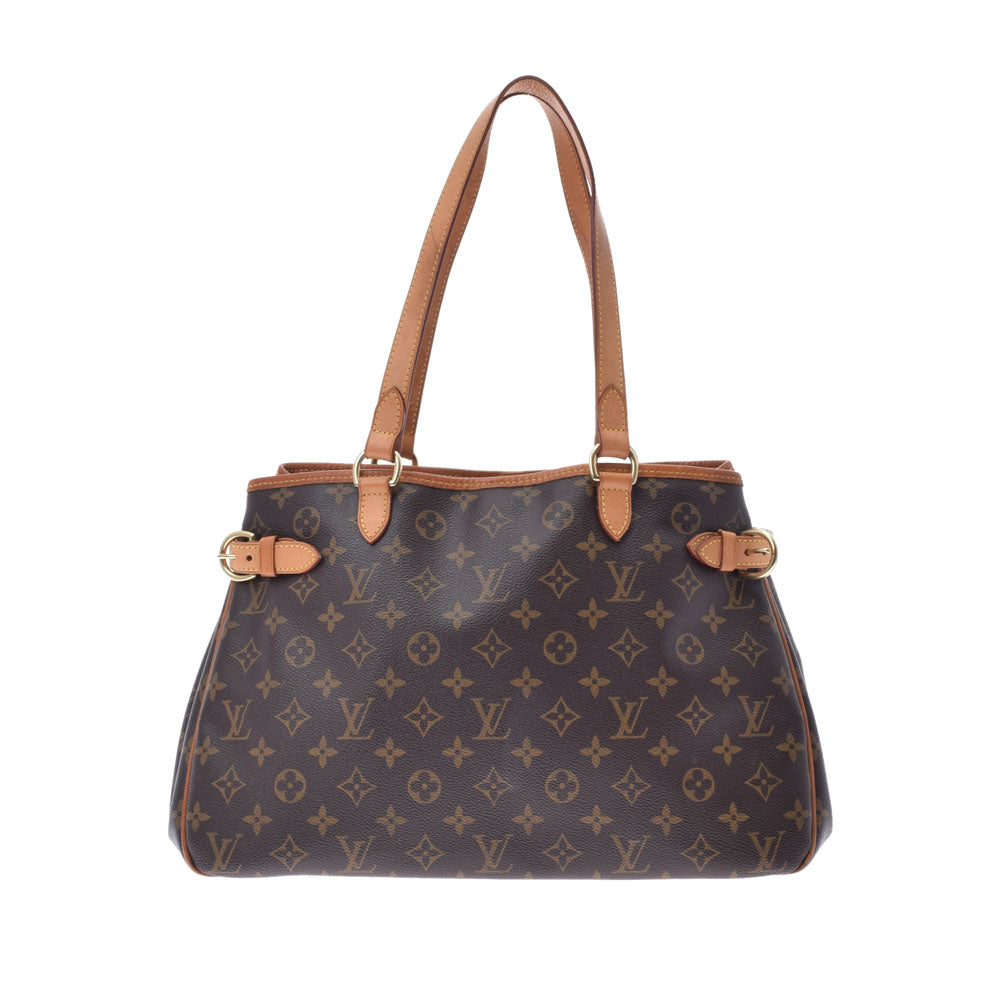 LOUIS VUITTON ルイヴィトン モノグラム バティニョール オリゾンタル ブラウン M51154 ユニセックス モノグラムキャンバス トートバッグ Bランク 中古 