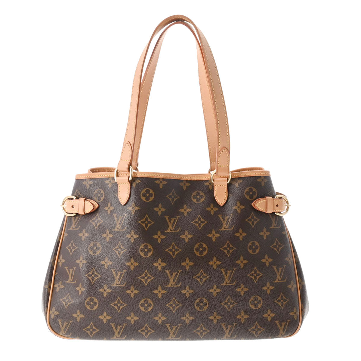 LOUIS VUITTON ルイヴィトン モノグラム バティニョール オリゾンタル ブラウン M51154 レディース モノグラムキャンバス トートバッグ ABランク 中古 